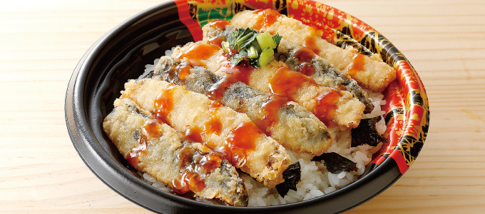 いわし天丼
