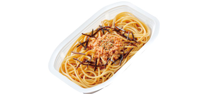 塩昆布と鮭の和パスタ