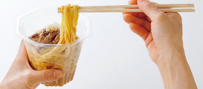 お手軽！冷し豚骨醤油まぜそば