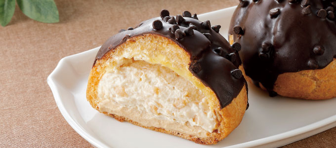 ヘーゼルナッツとコーヒーのチョコシュー