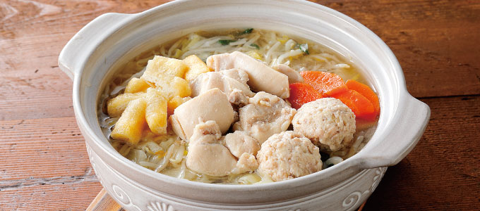 ガッツリ！大盛り塩ちゃんこ鍋