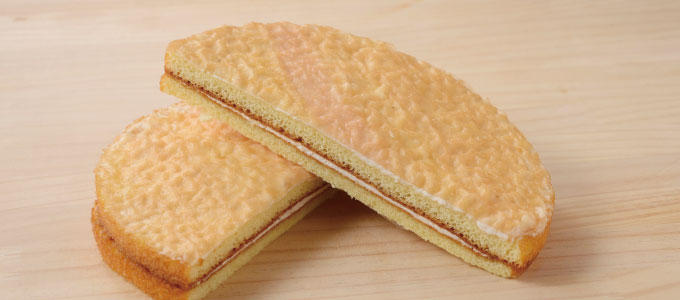 大きないちごクレープサンド