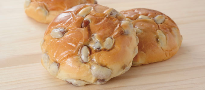 しっとり豆パン　豆20%増量