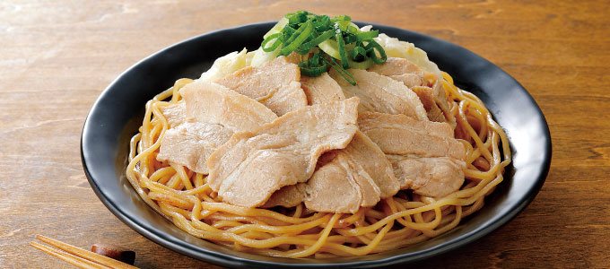豚塩焼きそば