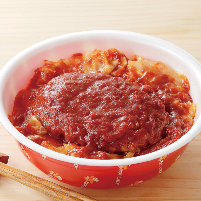煮込みトマトバーグ丼