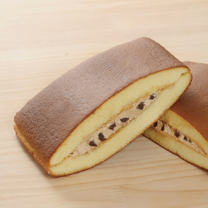 キャラメルクリーム＆チョコチップサンドケーキ