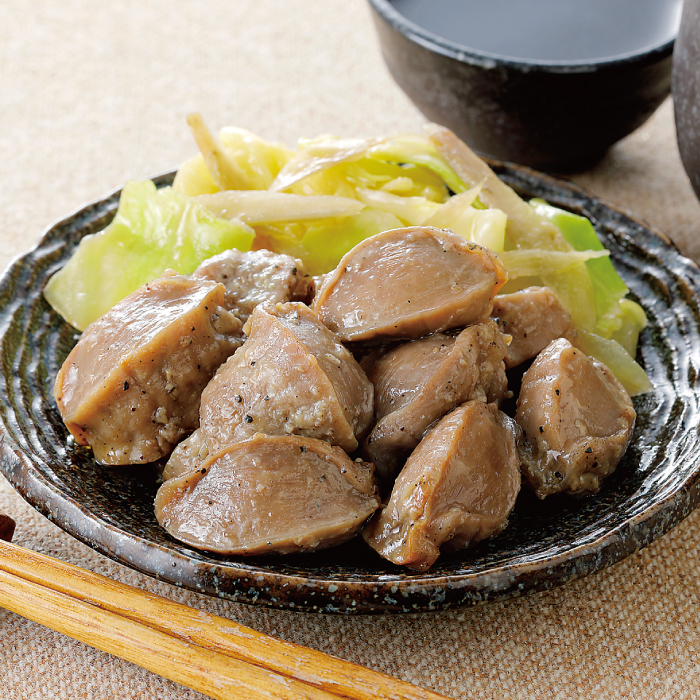 やみつき砂肝のオーブン焼き