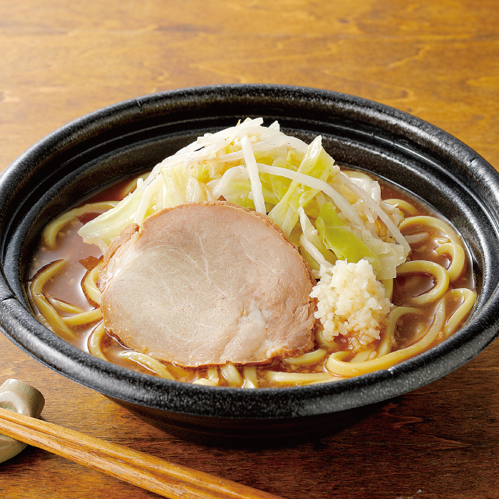 マシマシ野菜ニンニク豚骨醤油ラーメン