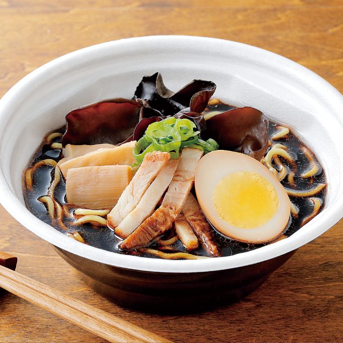 ブラック醤油ラーメン