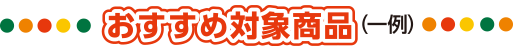 おすすめ商品