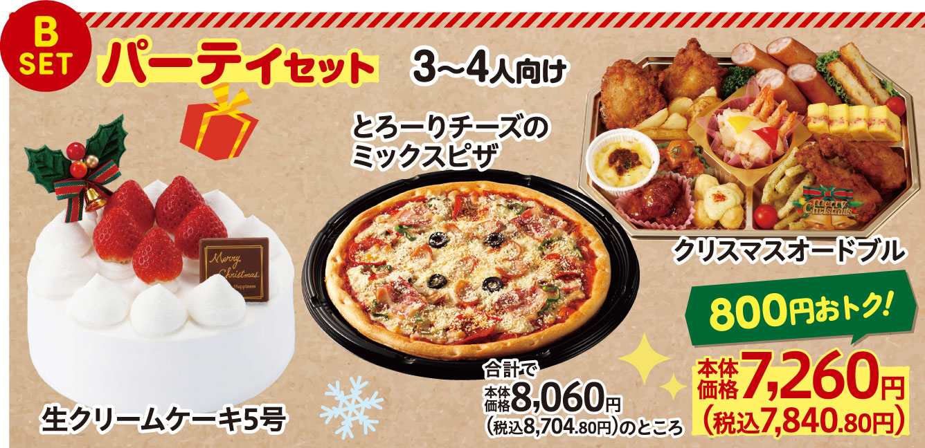 (画像:パーティーセット/BSET)